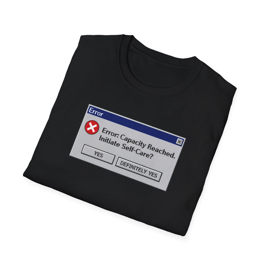 Error Capacity Reached T-Shirt