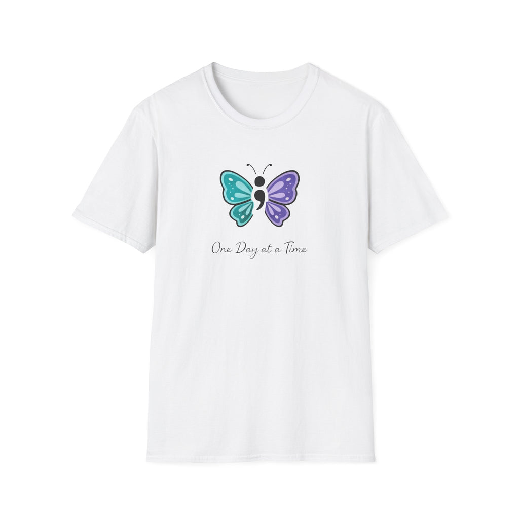 One Day At A Time Butterfly T-Shirt
